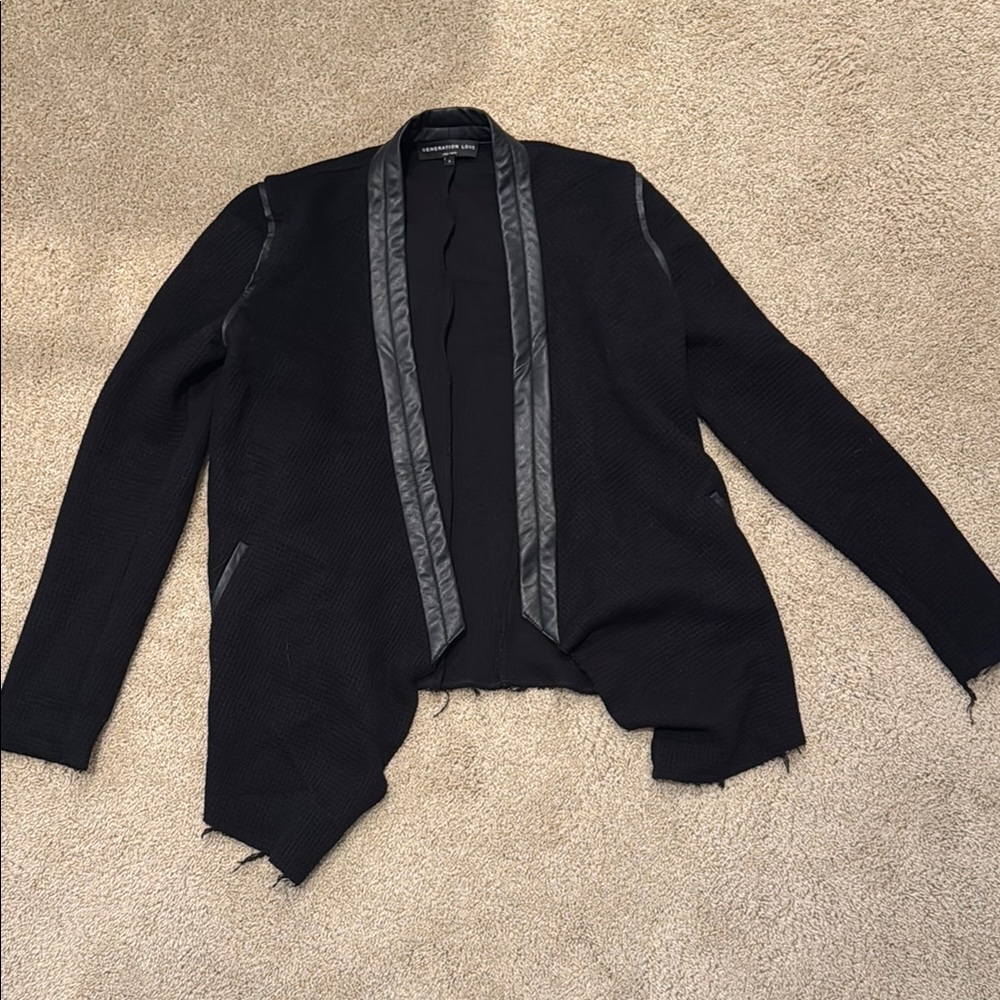 Generation Love Black Cardigan Sweater